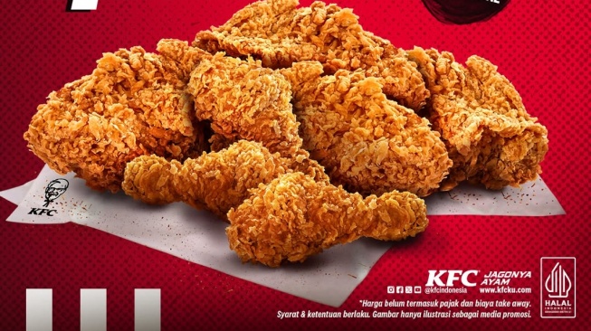 Hari Kamis Paling Ditunggu! Promo TBT KFC: 7 Potong Ayam Cuma Rp90 Ribuan