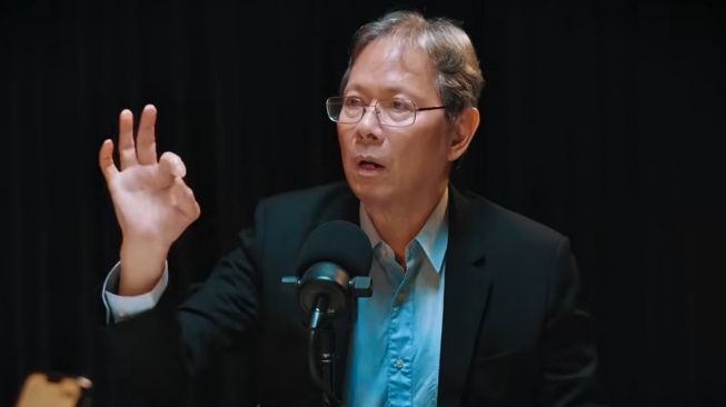 Pakar ekonomi Anthony Budiawan. (tangkap layar/ dok. Bambang Widjojanto)