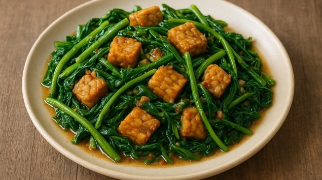 5 Langkah Mudah Membuat Cah Kangkung Tempe yang Lezat dan Hemat Waktu