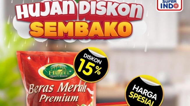Mulai Hari Ini! Sembako dan Minyak Goreng Diskon hingga 25 Persen di Super Indo