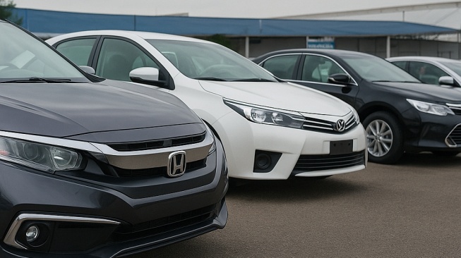 Dulu Mobil Mewah, Kini Rp200 Jutaan: Nasib Civic, Altis, dan Camry di Pasar Bekas 2025