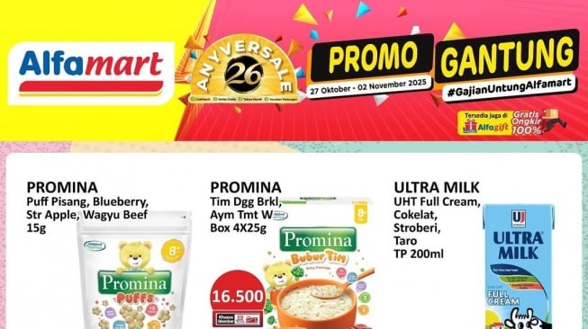 Cek Katalog Promo Gantung Alfamart: Diskon Gila-gilaan Ditambah Gratis Ongkir Menantimu