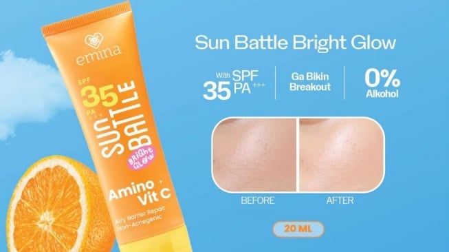 Sunscreen Murah di Bawah Rp30 Ribu. (Shopee)