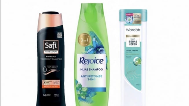 Sampo untuk wanita berhijab (Kolase dibuat dengan Gemini AI)