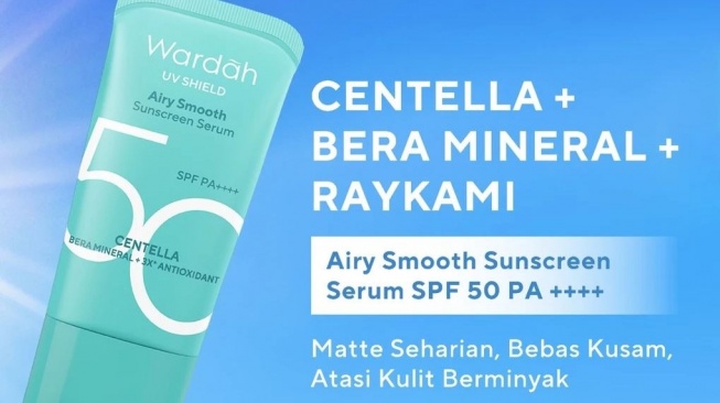 Sunscreen Wardah. (Shopee/Wardah Official Shop)