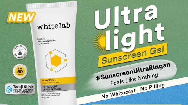 Chemical Sunscreen untuk Atasi Flek Hitam. (Shopee)