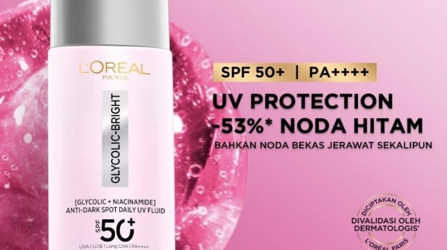Chemical Sunscreen untuk Atasi Flek Hitam. (Shopee)