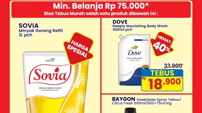 Tebus Murah PWP di Indomaret Sekarang, Belanja Hemat hingga 40 Persen