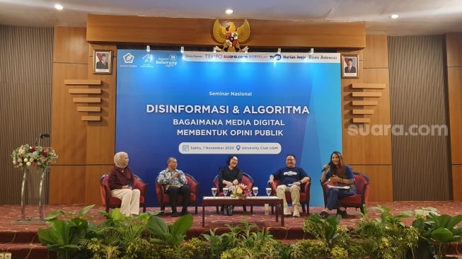 Rayakan HUT Balairung ke-40, Kagama Persma Soroti Bahaya Algoritma dan Krisis Kepercayaan Media