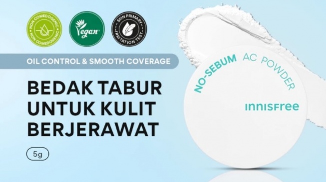 Innisfree No Sebum Ac Powder (Shopee)