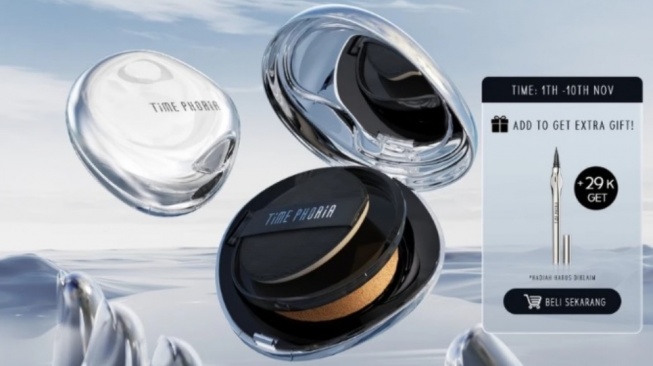 TIME PHORIA Timeless Lumina Matte Perfection Cushion (Shopee)