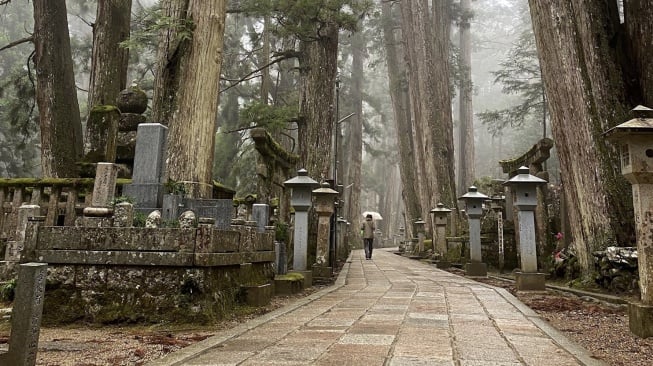 Suasana makam Raja-Raja Imogiri, Bantul, DI Yogyakarta. (Twitter)