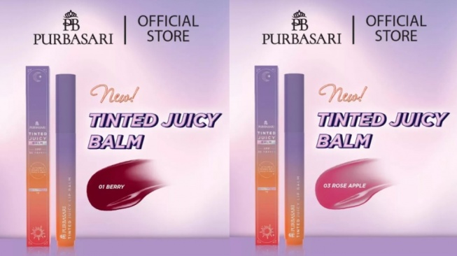 Purbasari Tinted Juicy Balm (Shopee)