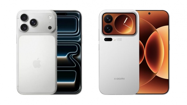 Adu Spesifikasi iPhone 17 Pro Max vs Xiaomi 17 Pro Max versi David Gadgetin