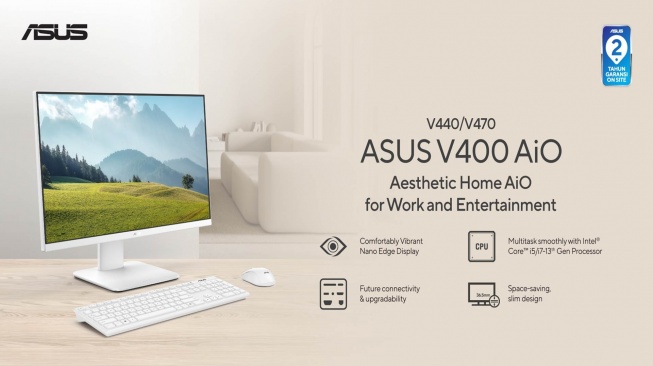 Asus V470. [Asus Indonesia]