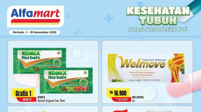 Katalog Promo Produk Kesehatan di Alfamart: Jaga Tubuh Tetap Fit