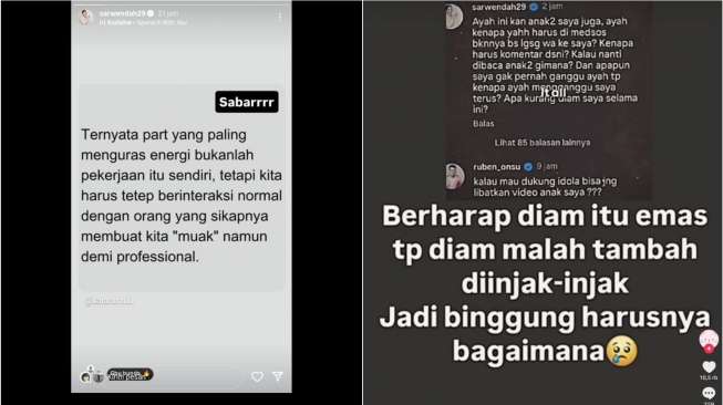 Sarwendah curhat muak dan merasa diinjak-injak (Instagram/@sarwendah)
