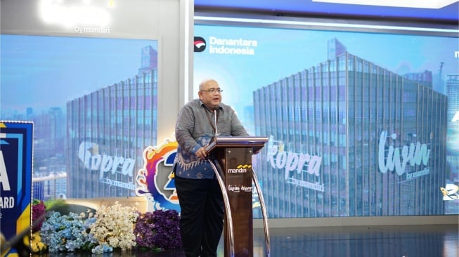 Regional CEO Bank Mandiri Region II/Sumatera 2 Ade Arief Mochtar menyatakan Livin’ Fest adalah ruang kolaborasi tempat masyarakat, UMKM, dan pelaku kreatif bisa bertumbuh bersama (Dok: Bank Mandiri)
