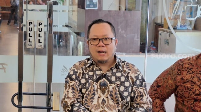 Managing Director Investment Danantara, Stefanus Ade Hadiwidjaja. [Suara.com/Achmad Fauzi].