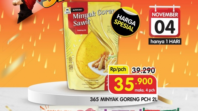 Promo Superindo Hari Ini 4 November 2025: Diskon Hingga 50% Awal Pekan!