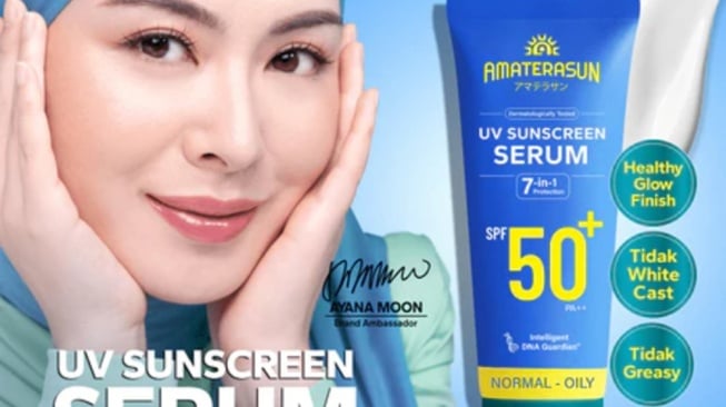 Amaterasun UV Sunscreen Serum SPF 50+ PA++ (Dok. brand)