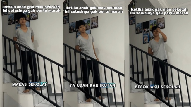 Merespons Anak yang Malas Sekolah Tanpa Marah, Mama Ini Beri Reaksi Cerdas