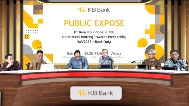 KB Bank Catat Laba Bersih Rp265 Miliar di Kuartal III 2025, Optimistis Kredit Tumbuh 15 Persen