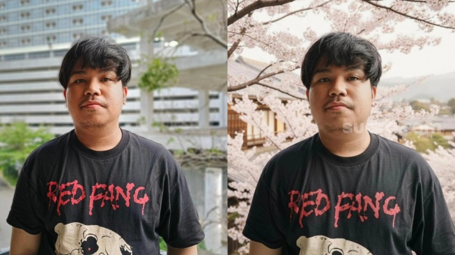 Review hasil kamera Realme 15T 5G, fitur AI Edit Genie. [Suara.com/Dicky Prastya]