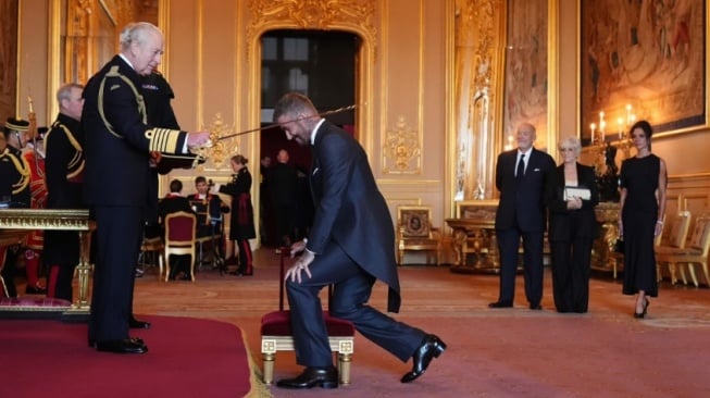 David Beckham Dianugerahi Gelar Kebangsawanan Sir dari Raja Charles III