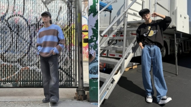 5 Ide Outfit Boyfriend Material dan Easy To Wear ala Han Jisung Stray Kids