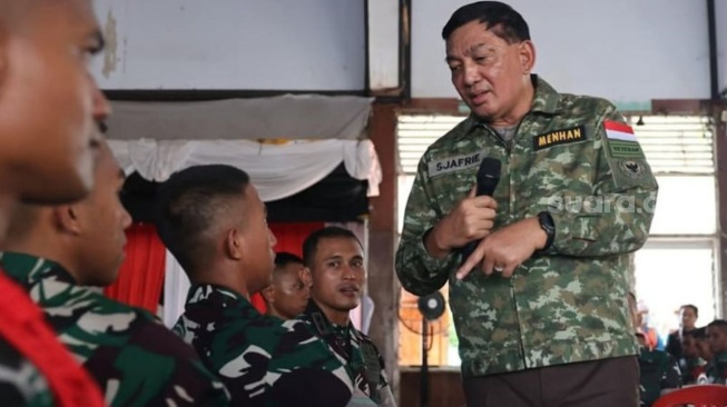 Dibiayai Rakyat Sampai Masuk Lubang Kubur, Menhan Minta Prajurit TNI Hormati dan Lindungi Rakyat