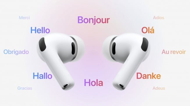 Fitur Terjemahan Langsung. [Apple]