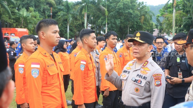 Apel Tanggap Darurat Bencana, Kapolda Sumbar: Bencana Takk Kenal Waktu!