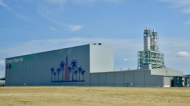 Industri petrokimia ini dibangun dengan nilai investasi yang besar, yakni 3,9 miliar USD atau setara Rp62 triliun (Dok: ESDM)