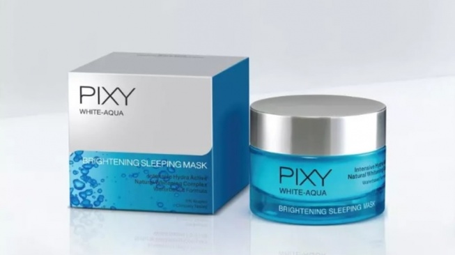 PIXY White Aqua Brightening Sleeping Mask (Shopee)