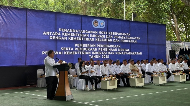 Kemenimipas dan KKP Jalin Kerja Sama Perkuat Ketahanan Pangan di Nusakambangan
