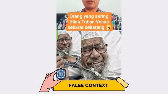 Hoaks Zakir Naik mengidap HIV/AIDS. [Dok. Istimewa]