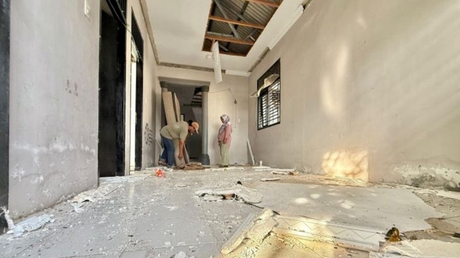 Ledakan Tabung Oksigen Rusak 15 Rumah Warga di Aceh Barat