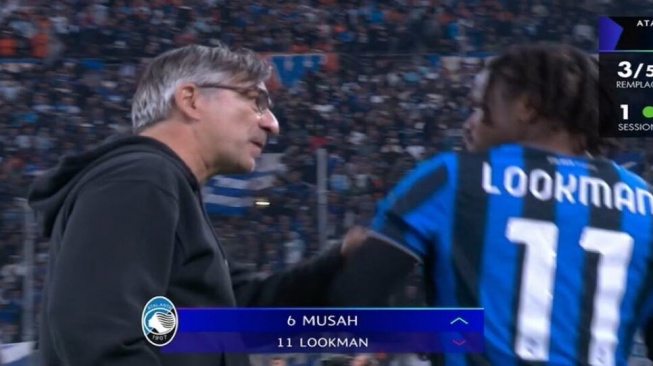 Tegang! Ademola Lookman Hampir Baku Pukul dengan Ivan Juric [Tangkap layar X]