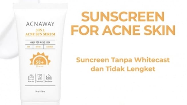 Acnaway 3 in 1 Acne Sun Serum SPF 50+ PA+++ (Dok. brand)