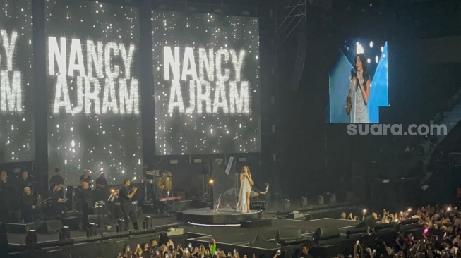Konser Nancy Ajram di Jakarta Sukses Pukau Ribuan Fans, Ada Nassar hingga Ivan Gunawan