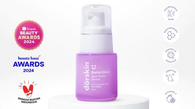 Serum Niacinamide Lokal untuk Pemula. (Shopee)