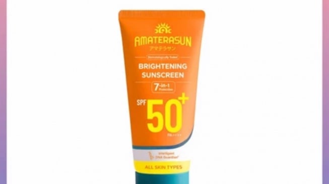 Amaterasun Brightening Sunscreen SPF 50+ PA++++ (Dok. brand)