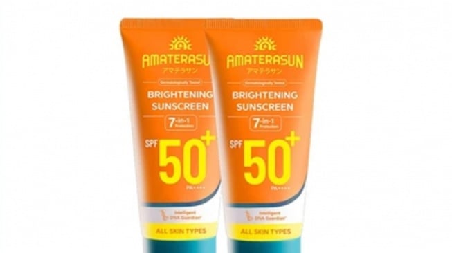 Amaterasun UV Sunscreen Serum SPF 50+ PA++ (Dok. brand)