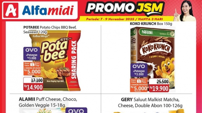 Promo JSM Alfamidi 7-9 November 2025: Belanja Hemat, Kebutuhan Terpenuhi