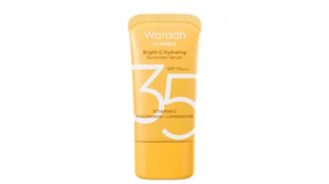 Wardah UV Shield Bright C-Hydrating Sunscreen Serum SPF 35 PA++++ (Dok. brand)