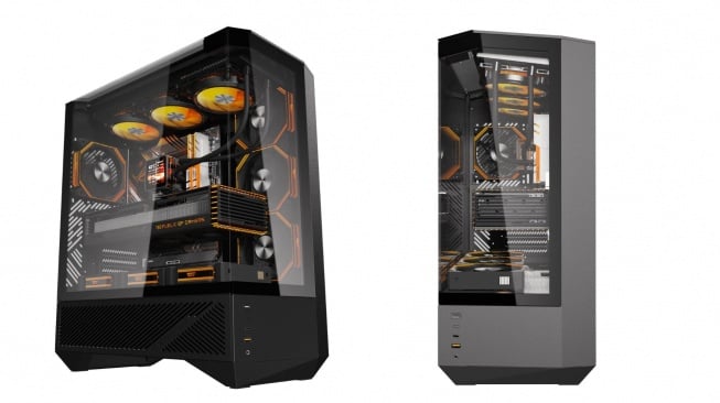 darkFlash DY460 ATX PC Case. [darkFlash]
