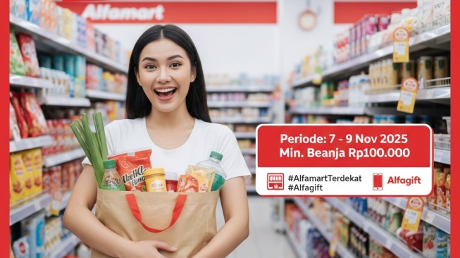 Belanja Makin Hemat di Alfamart! Dapatkan Cashback Hingga Rp20.000, Cek Caranya