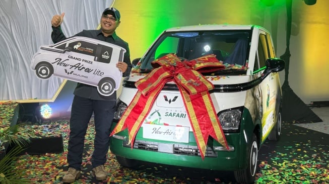 Wuling Air ev Lite Jadi Hadiah Utama Ajang International Animal Photo and Video Competition (IAPVC) 2025. (Foto: Wuling)