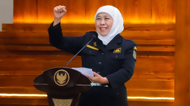 Pemprov Jatim Raih Nusantaraya Award 2025, Khofifah: Jatim Eksportir Produk Ekotif Terbesar Nasional